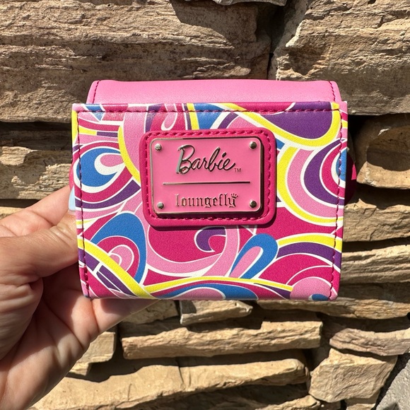 Loungefly x Barbie 30th Anniversary Totally Hair 90's Inspired Bifold Wallet - Picture 2 of 5